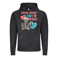 Vintage Black kinda broke kinda bougie Vintage Hoodie - MaliasSmallBusiness