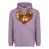 Lavender melanin skin tone heart black history Heavyweight Hoodie - CowGirlArtShop