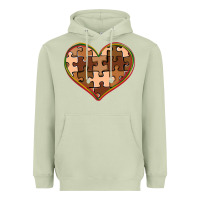 Matcha melanin skin tone heart black history Heavyweight Hoodie - CowGirlArtShop