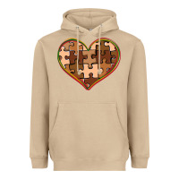 Mushroom melanin skin tone heart black history Heavyweight Hoodie - CowGirlArtShop
