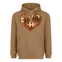 Toasted Coconut melanin skin tone heart black history Heavyweight Hoodie - CowGirlArtShop