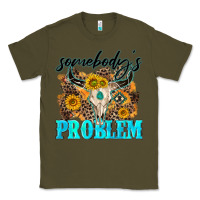 Army Green somebodys problem Classic Tee - NancyCooperArtShop