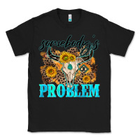 Black somebodys problem Classic Tee - NancyCooperArtShop