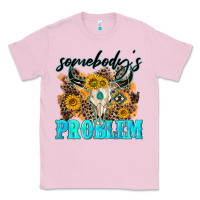 Bubblegum Pink somebodys problem Classic Tee - NancyCooperArtShop