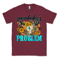 Burgundy somebodys problem Classic Tee - NancyCooperArtShop