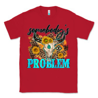 Red somebodys problem Classic Tee - NancyCooperArtShop