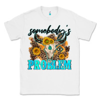 White somebodys problem Classic Tee - NancyCooperArtShop
