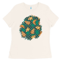 Bone christmas gingerbread cookies patch Ladies Tee - BundleAndBundleShop