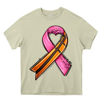 Mossy breast cancer sport ribbons Heavy Core Tee - AdoDesignShop