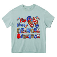 Arona flip flops fireworks and freedom Heavy Core Tee - AdoDesignShop