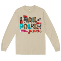 Nail Polish Junkie Bbs Long Sleeve Tee | Teevron