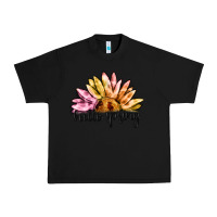 Black hello spring Urban Heavy Tee - MaliasSmallBusiness