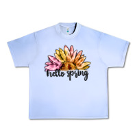 Grape Ice hello spring Urban Heavy Tee - MaliasSmallBusiness