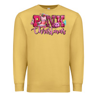 Antique Gold pink christmas Premium Sweatshirt - CowGirlArtShop
