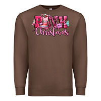 Chestnut pink christmas Premium Sweatshirt - CowGirlArtShop
