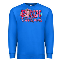 True Royal pink christmas Premium Sweatshirt - CowGirlArtShop