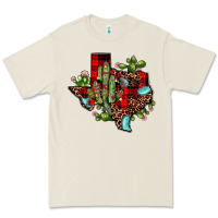 Bone cactus christmas texas map Premium Tee - JahusDesignShop