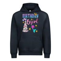 Navy birthday girl 6 Urban Hoodie - BundleAndBundleShop