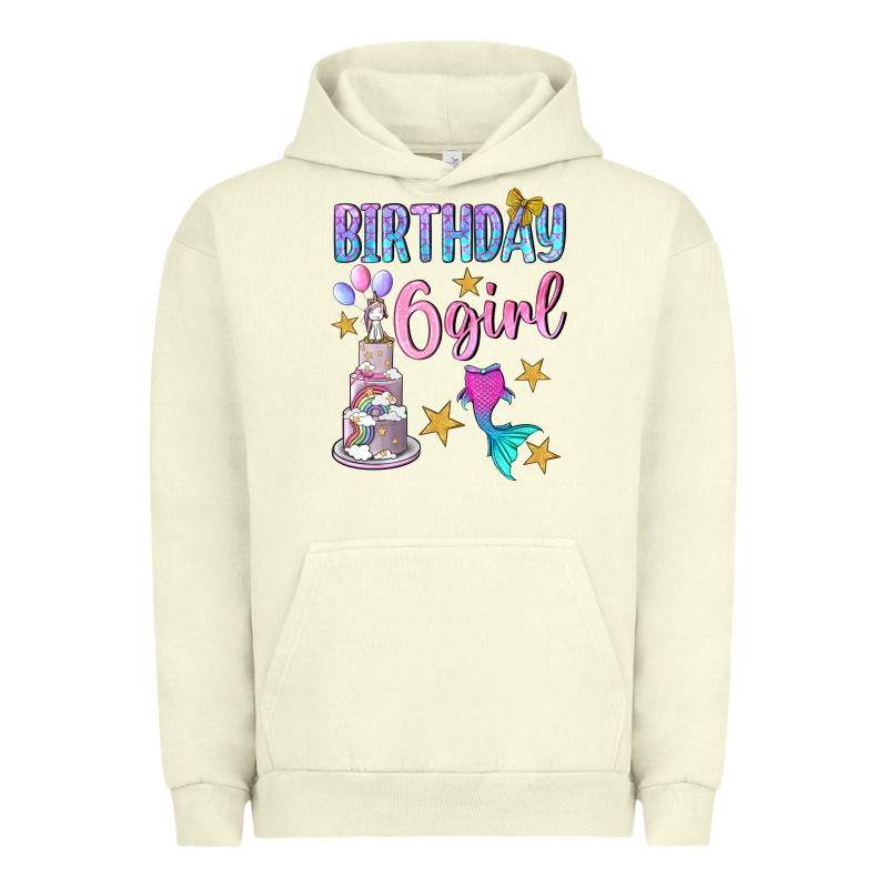 Birthday Girl 6 Urban Hoodie by BundleAndBundleShop | Teevron