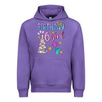 Tulip birthday girl 6 Urban Hoodie - BundleAndBundleShop