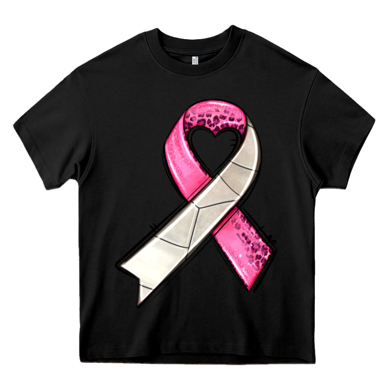 Breast Cancer Sport Ribbons Heavy Core Tee by AdoDesignShop | Teevron