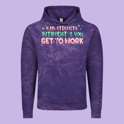 Get To Work Vintage Hoodie Designed By Maliassmallbusiness