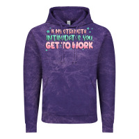 Cloud Purple get to work Vintage Hoodie - MaliasSmallBusiness