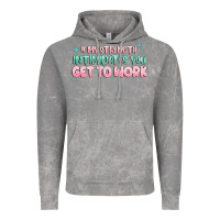 Cloud Rock get to work Vintage Hoodie - MaliasSmallBusiness