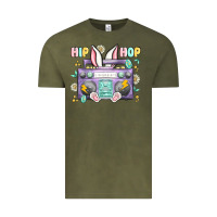 Vintage Olive hip hop easter Vintage Tee - MaliasSmallBusiness