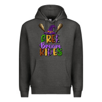 Charcoal Heather free broom rides Premium Hoodie - CowGirlArtShop