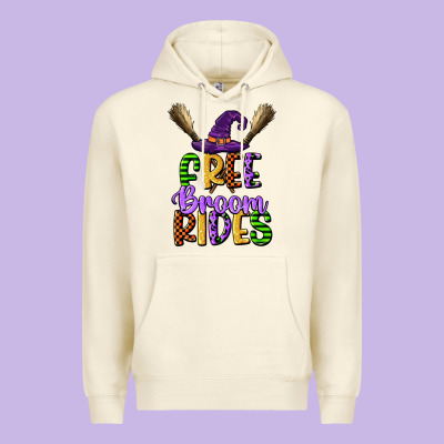 Free Broom Rides Premium Hoodie Designed By Cowgirlartshop