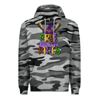 Slate Camo free broom rides Premium Hoodie - CowGirlArtShop