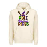 Tofu free broom rides Premium Hoodie - CowGirlArtShop