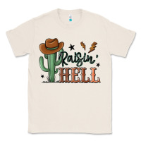 Natural raisin hell cowboy cactus Classic Tee - MaliasSmallBusiness