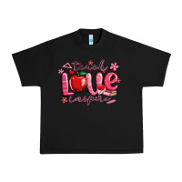 Black teach love inspire valentines day Urban Heavy Tee - MaliasSmallBusiness