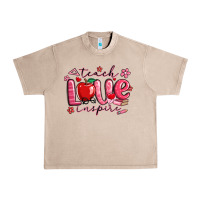 French Oak teach love inspire valentines day Urban Heavy Tee - MaliasSmallBusiness