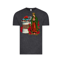 Vintage Black our lady of guadalupe coffee Vintage Tee - JahusDesignShop