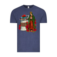 Vintage Denim our lady of guadalupe coffee Vintage Tee - JahusDesignShop