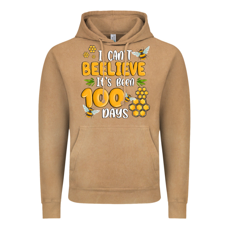 I Cant Beelieve Its Been 100 Days Vintage Hoodie by MaliasSmallBusiness | Teevron