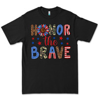 Black honor the brave Premium Tee - Artiststas