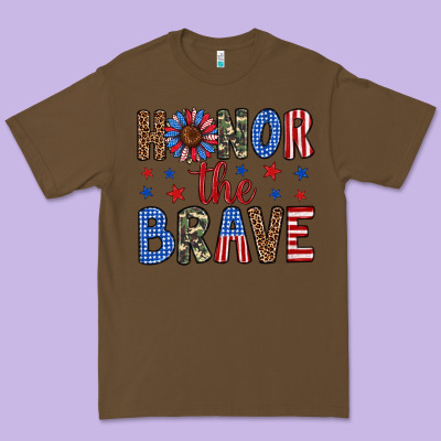 Honor The Brave Premium Tee Designed By Artiststas