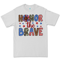 Dove Grey honor the brave Premium Tee - Artiststas