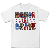 White honor the brave Premium Tee - Artiststas