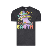 Vintage Black down to earth Vintage Tee - MaliasSmallBusiness