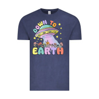 Vintage Denim down to earth Vintage Tee - MaliasSmallBusiness