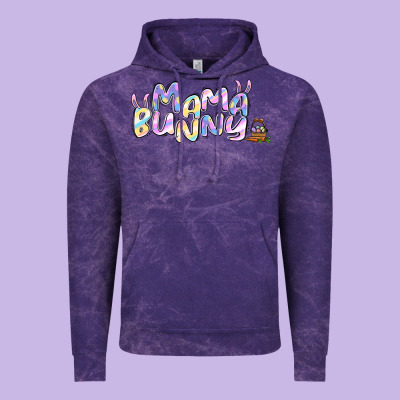 Easter Mama Bunny Vintage Hoodie Designed By Jasminsmagicworld