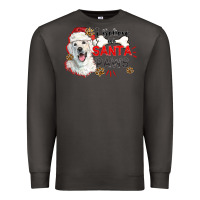 Smoke i believe in santa paws Premium Sweatshirt - CowGirlArtShop