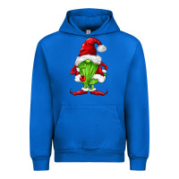 Cobalt green christmas gnomes Urban Hoodie - FaDigitalArtStudio