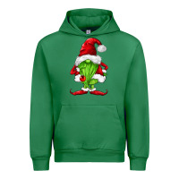 Emerald green christmas gnomes Urban Hoodie - FaDigitalArtStudio
