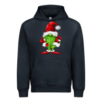 Navy green christmas gnomes Urban Hoodie - FaDigitalArtStudio
